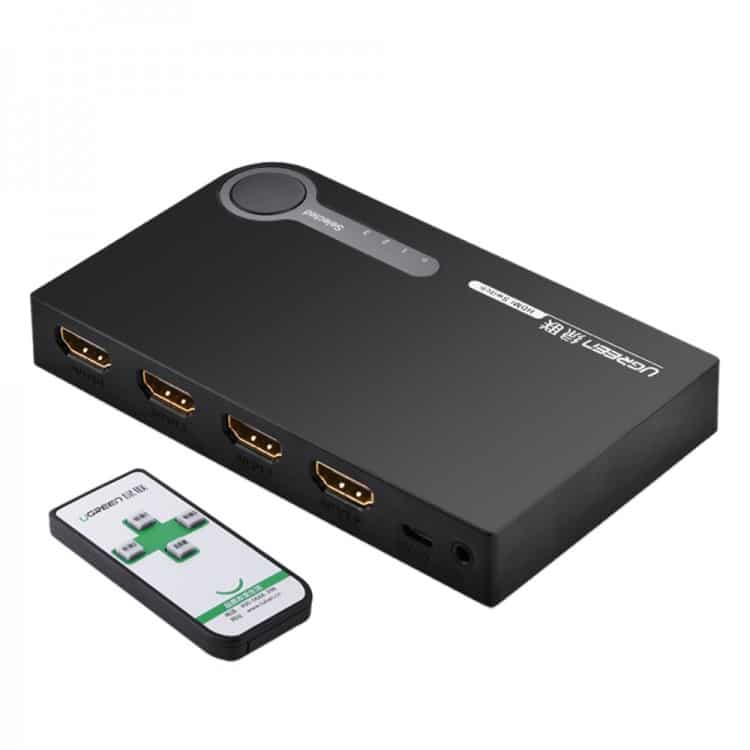 3 Port HDMI Switch Switcher HDMI Port Splitter for PS3 Smart Android HD ...