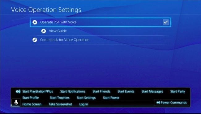 30 Voice Commands You Can Use on Your PlayStation 4