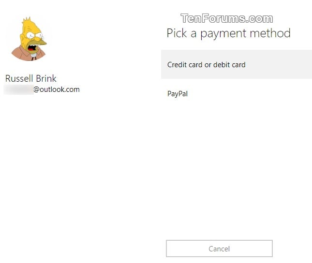 Add Money to Account of Microsoft Family Child for Microsoft Store ...