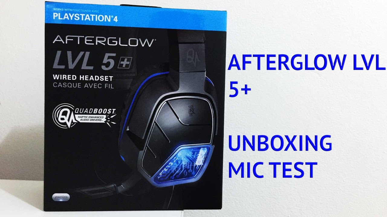 Afterglow LVL 5+ Wired Headset [PS4]