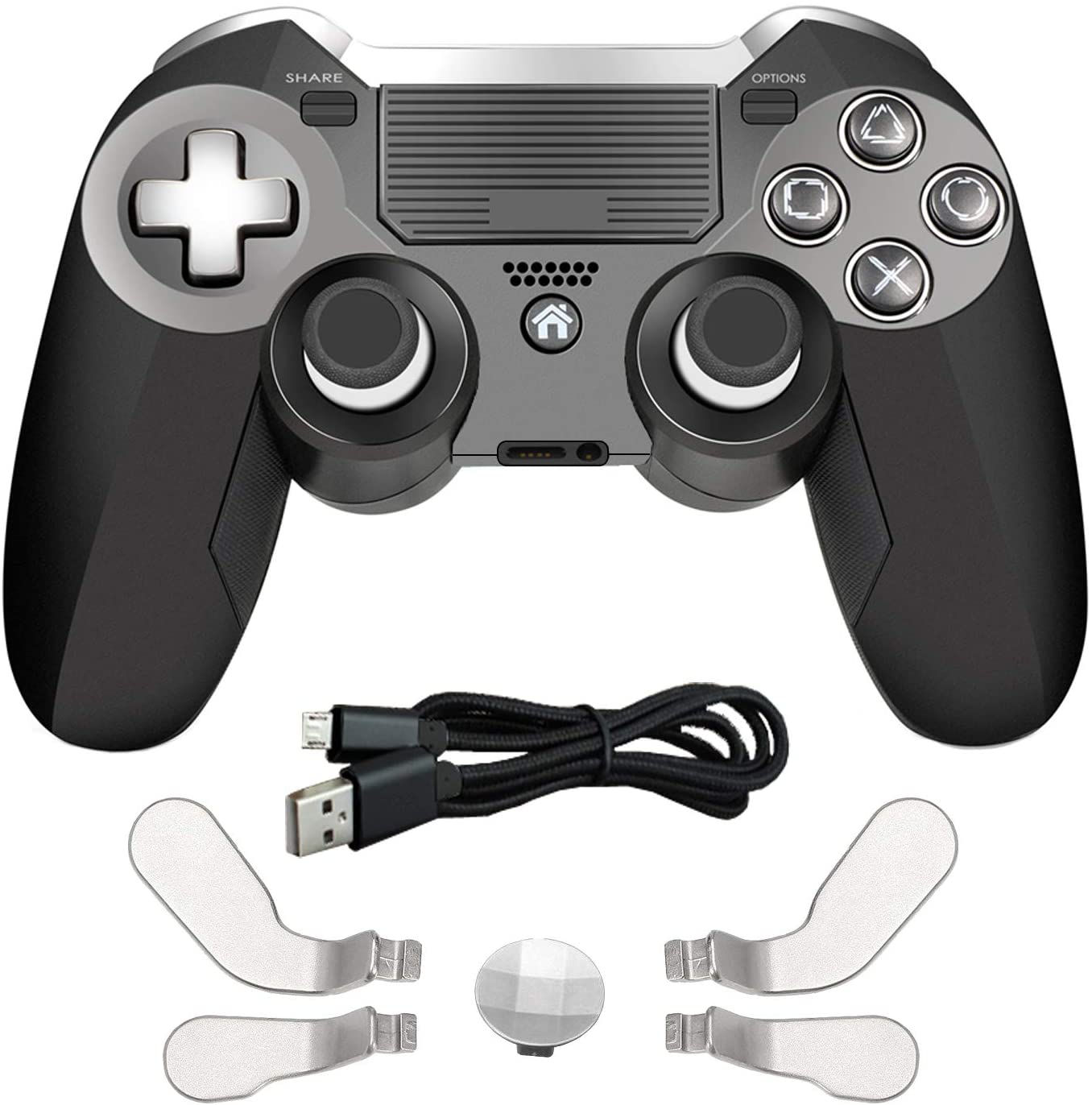 Amazon.com: PS4 Elite Controller with Back Paddles,Heavy ...