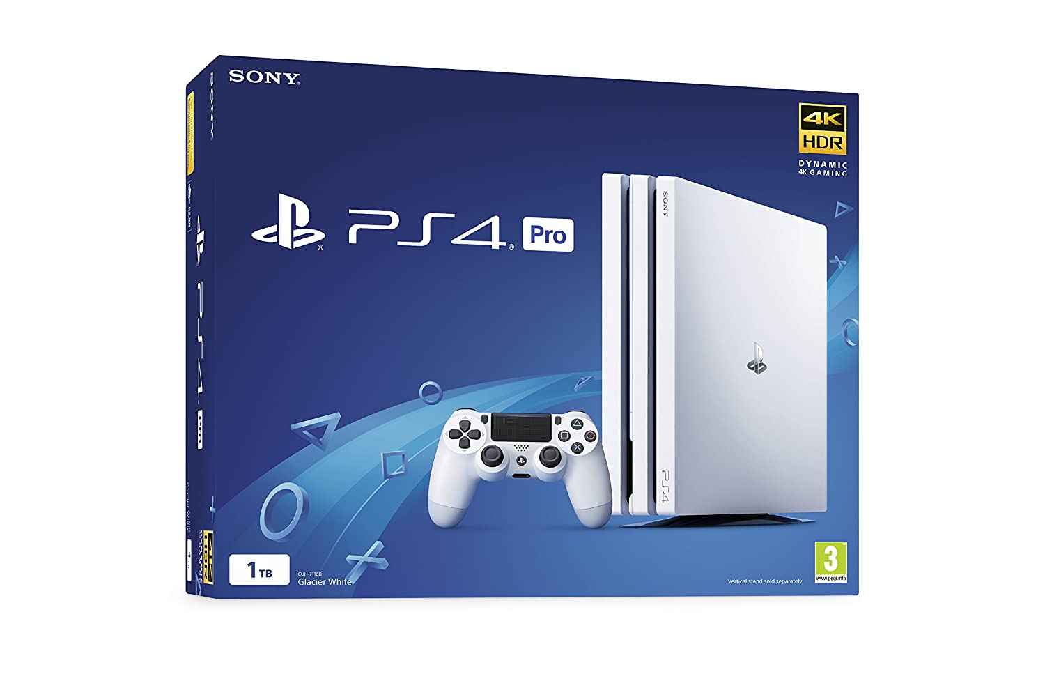 Amazon.com: Sony PlayStation 4 Pro 1TB White (PS4): Video ...