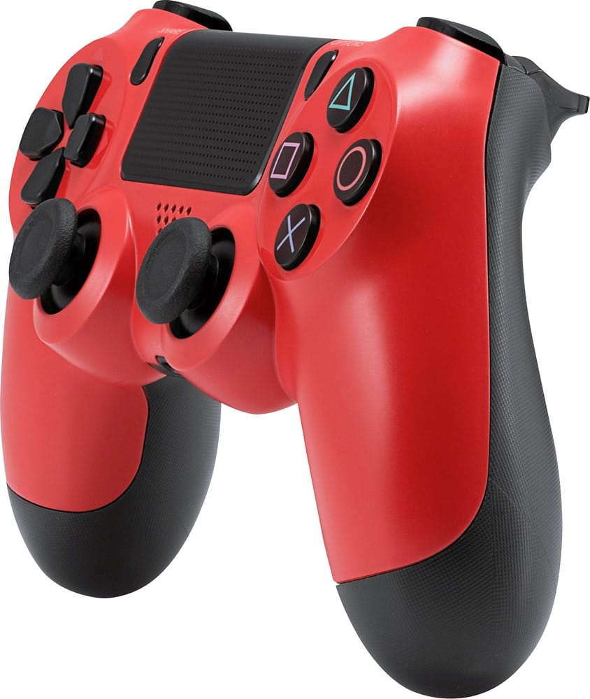 Best Buy: Sony DUALSHOCK 4 Wireless Controller for PlayStation 4 Magma ...