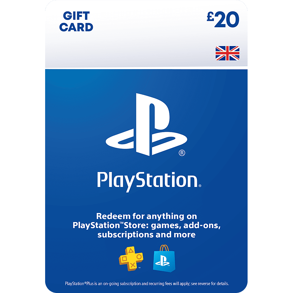 Buy £20 PlayStation Gift Card on PlayStation Network