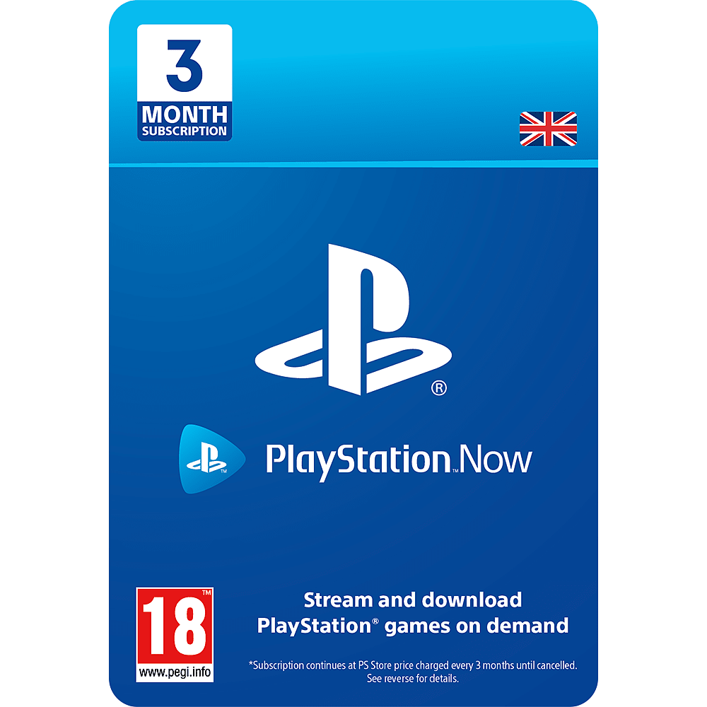 Buy PlayStationâ¢Now: 3 Month Subscription