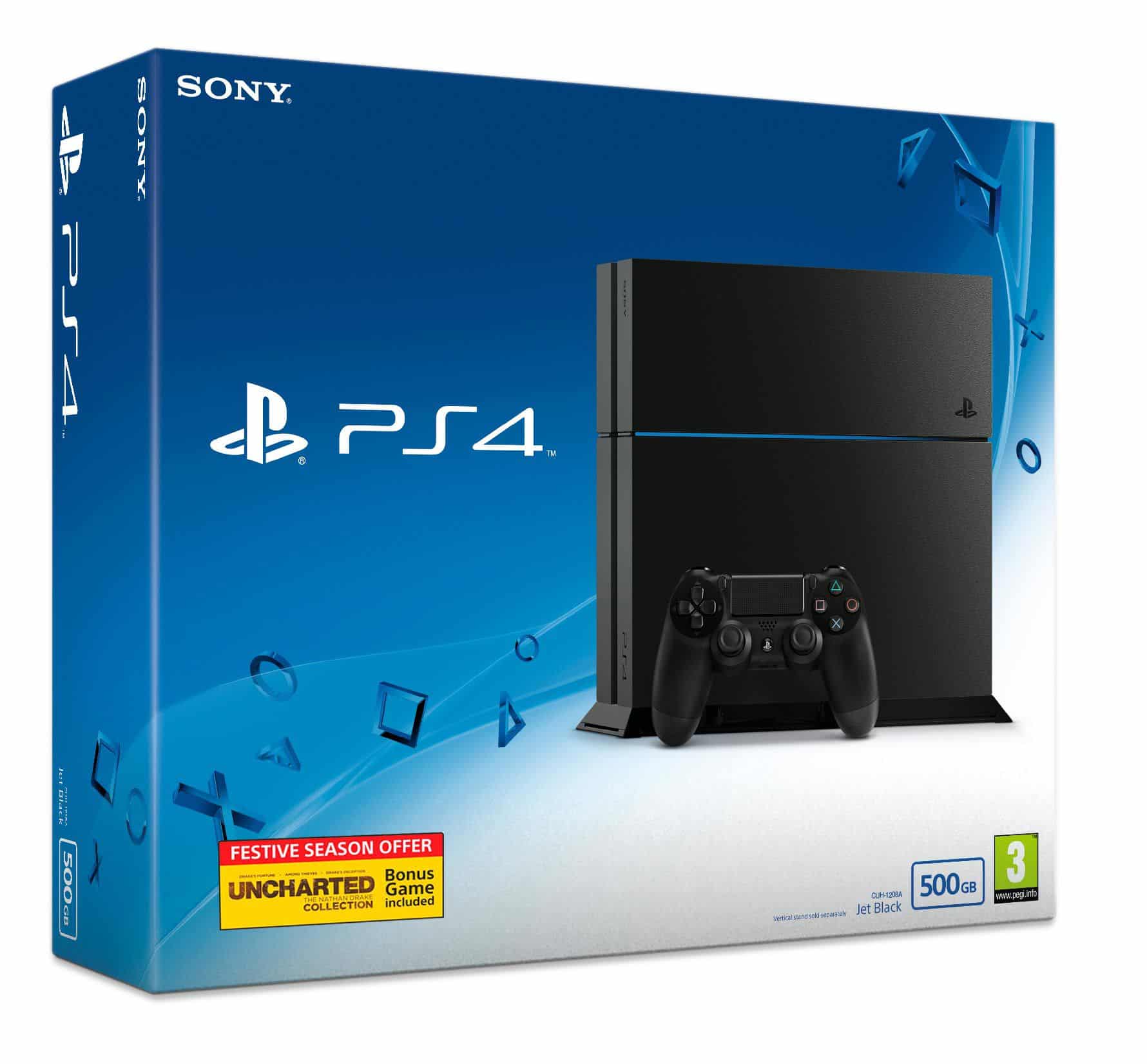 Buy Sony Playstation 4 500GB Home Console ( Uncharted The Nathan Drake ...