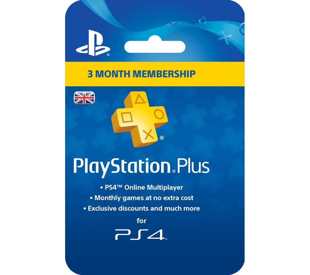 Buy SONY PlayStation Plus 3 Month Subscription