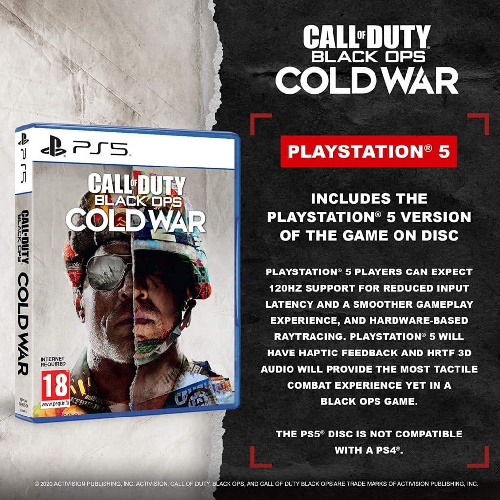 Call of Duty Black Ops Cold War redeem codes PS5 PS4