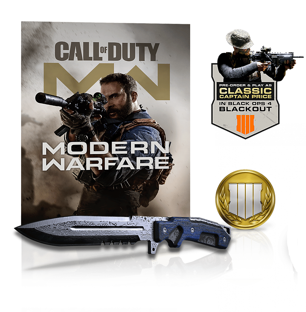 Call Of Duty Modern Warfare Ps4 Back Cover