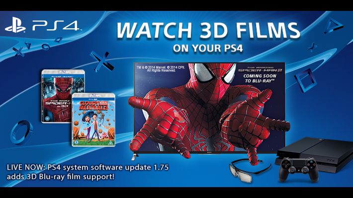 Can PS4 Play 3D Blu