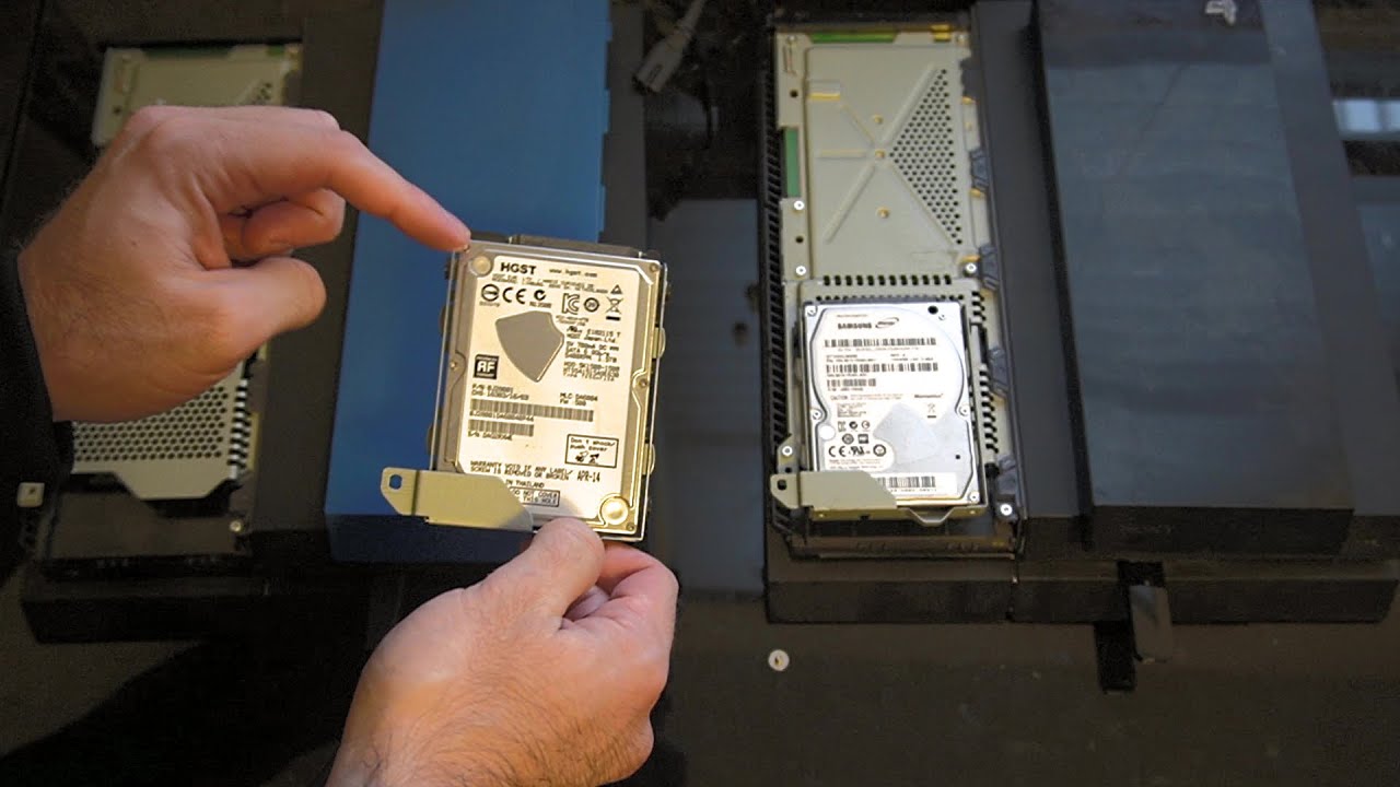 Can you SWAP PS4 Hard Drives without Losing Data??? (Bring ...