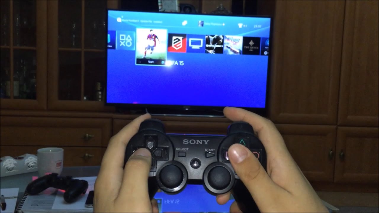 Connect PS3 controller (DualShock 3) to Playstation 4 ...