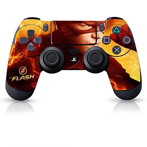 Controller Gear The Flash Electric Yellow PS4 Controller Skin ...