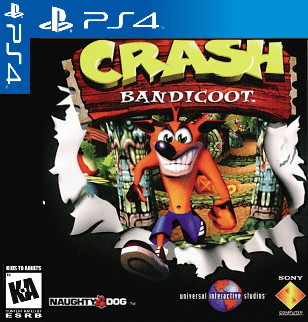 Crash Bandicoot 1 on PS4 by cartoonfan22 on DeviantArt