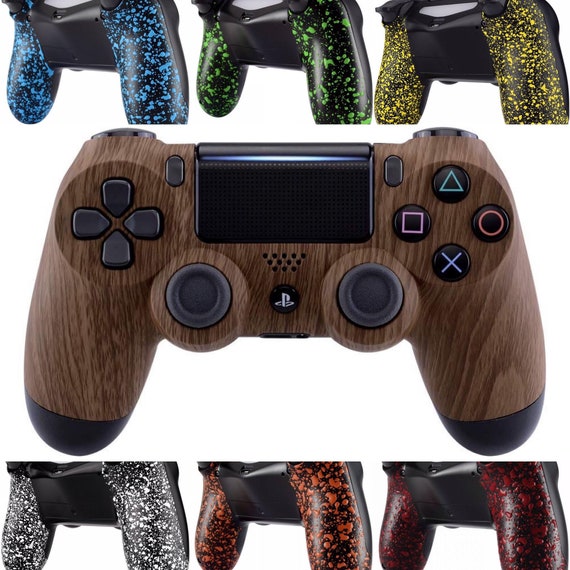 Custom PlayStation 4 Controller with LED color changing buttons Wood ...