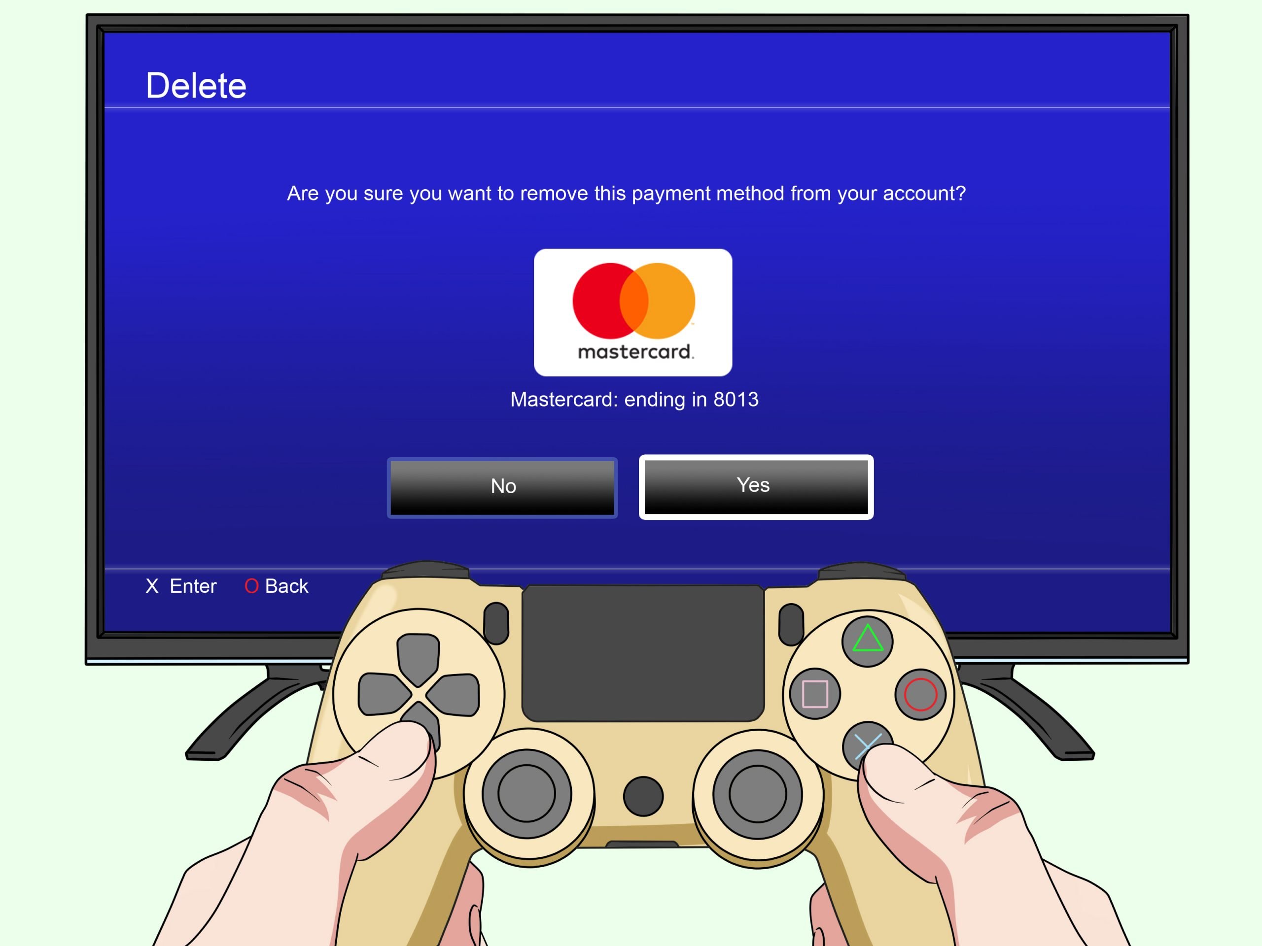 Easy Ways to Remove a Credit Card on PS4 (with Pictures ...