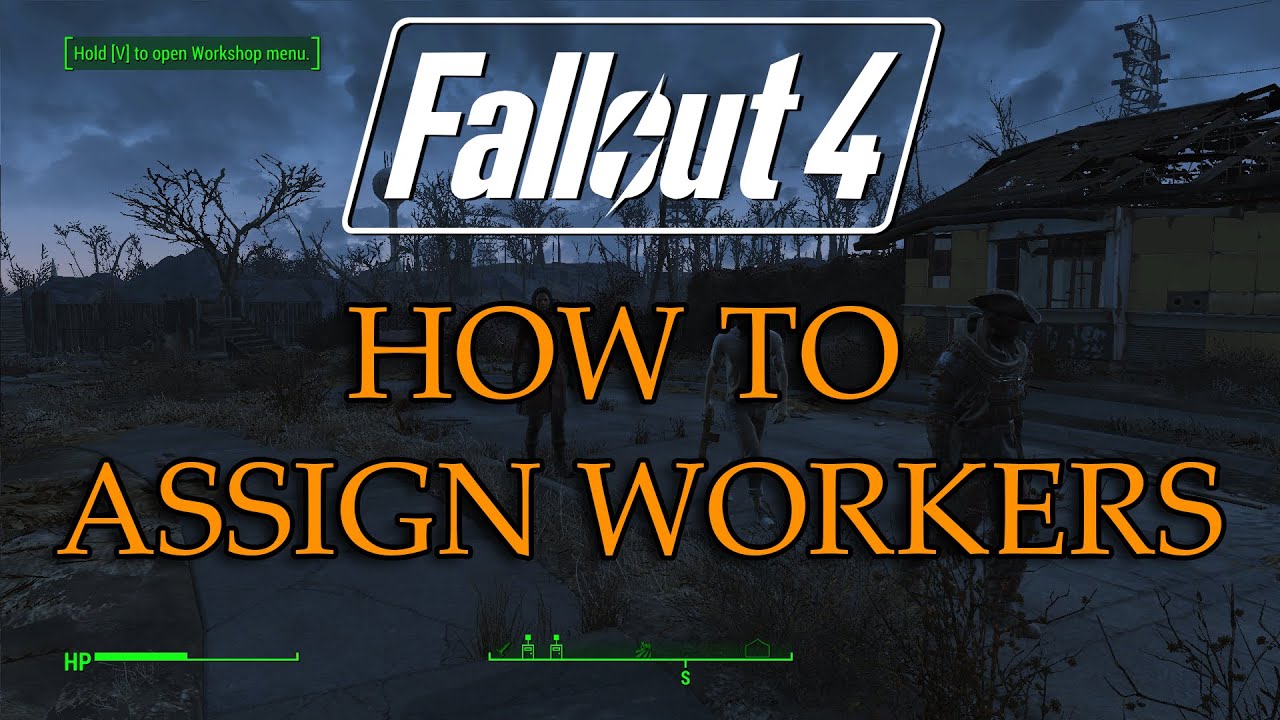 FALLOUT 4: How to Assign workers