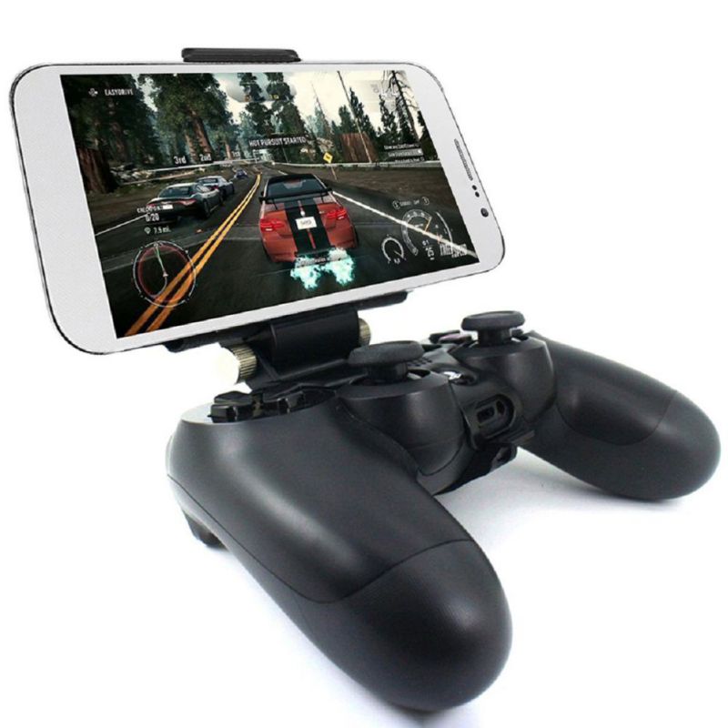For PS4 Controller Cell Phone Clip Holder Mount Bracket Stand Fit ...