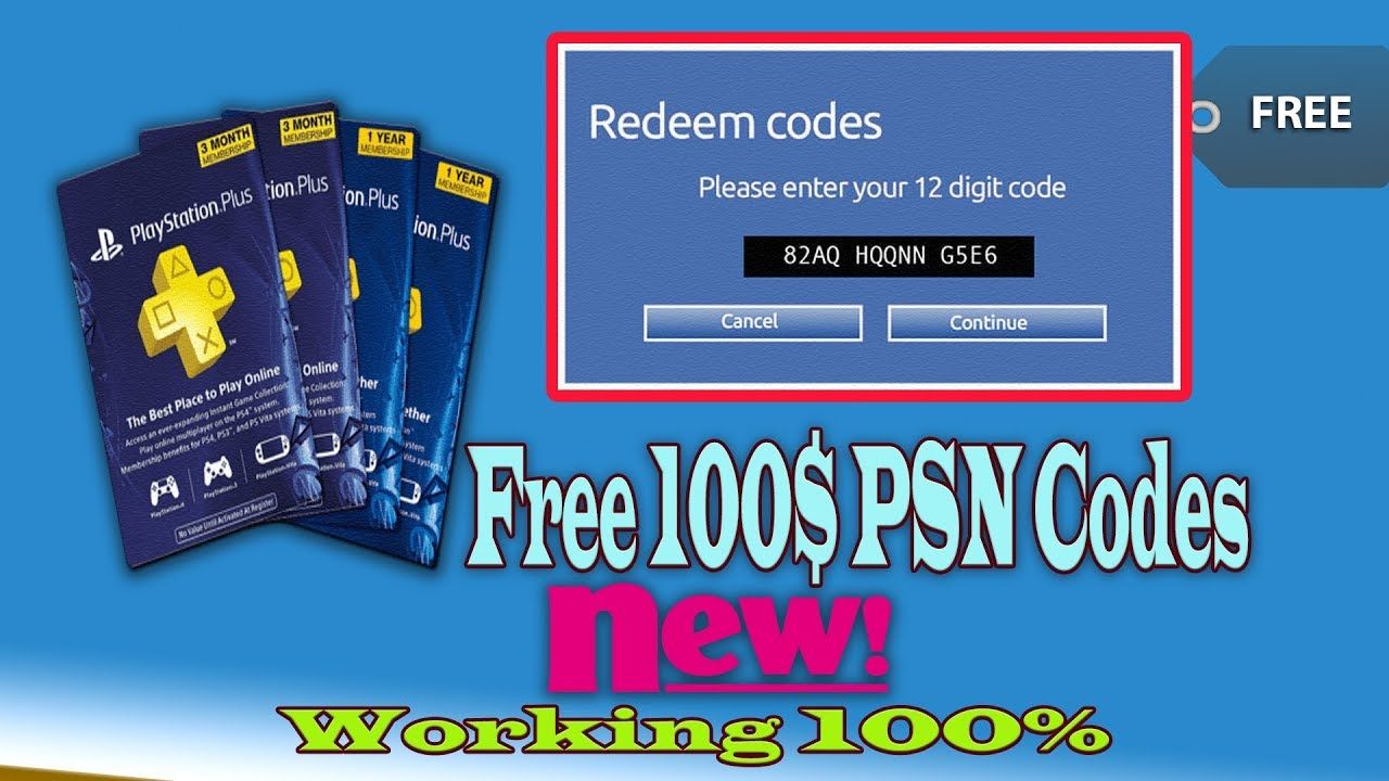 Free psn gift card codes