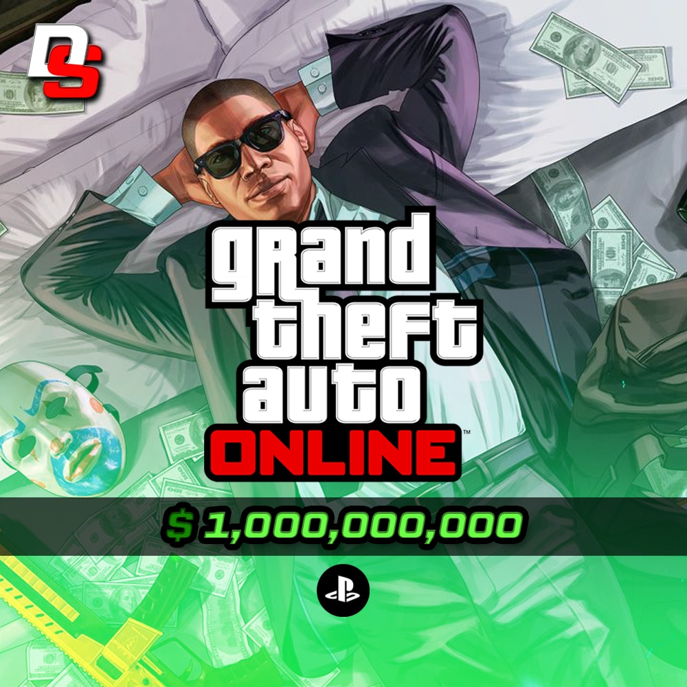 Grand Theft Auto: 1 Billion Cash Boost (PS4) â Dizl Services