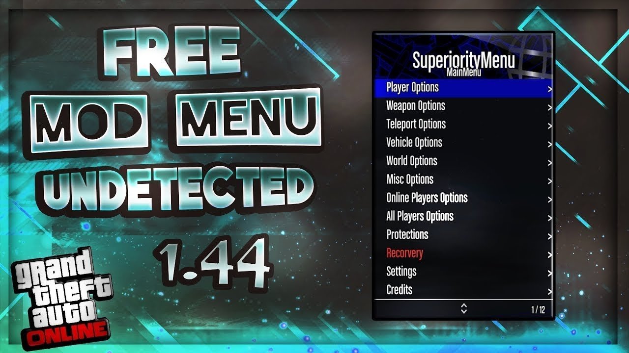 GTA V Online 1.44 SuperiorityMenu 1.3