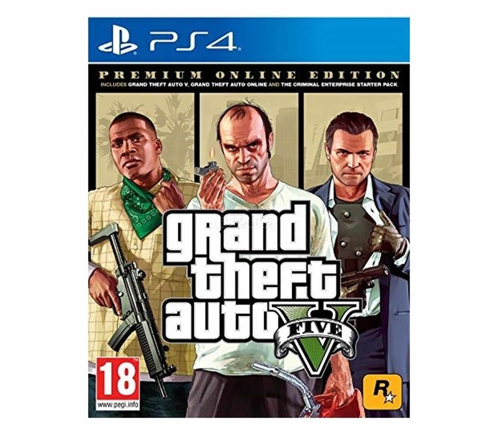 Gta V Premium Online Edition PS4