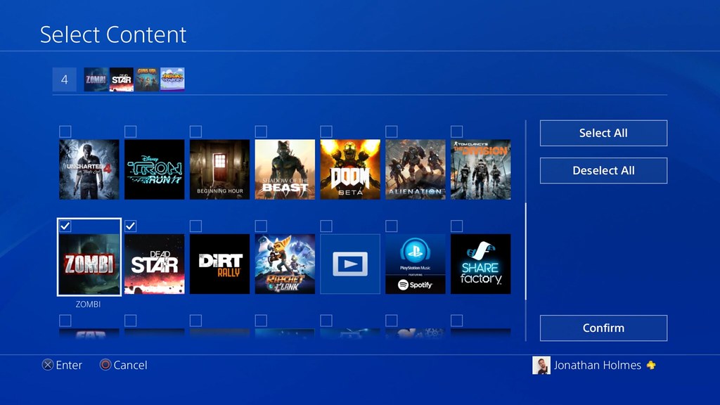 How are you organizing your PS4 folders?