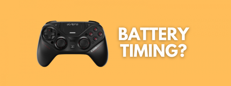 How Long Does the Astro C40 Wireless Controller Battery Last?