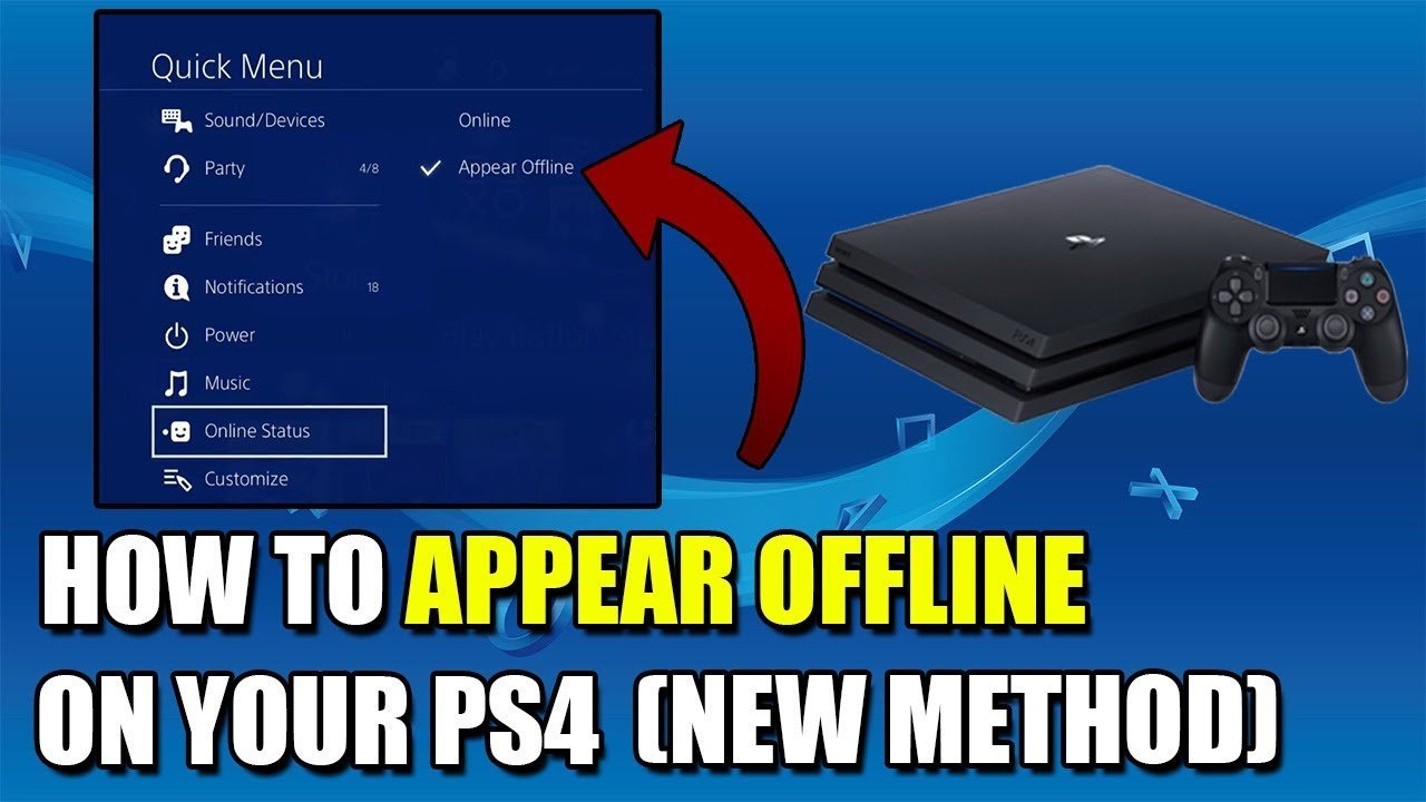 How To Appear Offline On Your PS4 Console (NEW METHOD ...