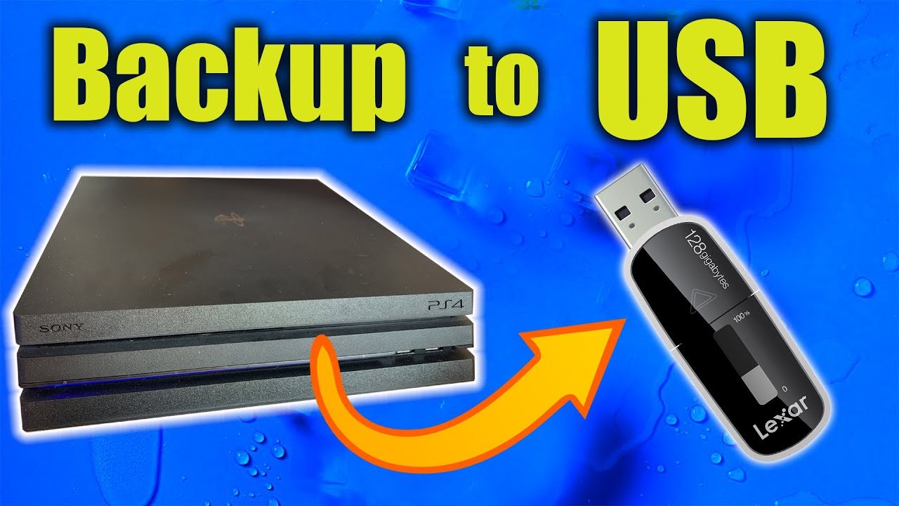 How to Backup PS4 Save Data to USB in One Minute