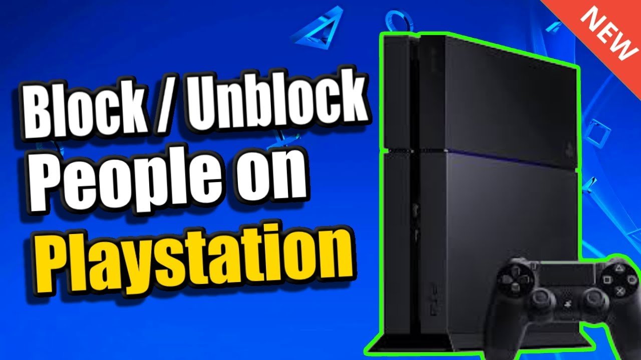 How to Block or UNBLOCK people on PS4 (Stop Messages and ...