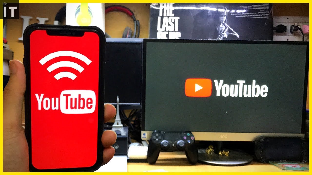 HOW TO CAST YOUTUBE PHONE TO PS4