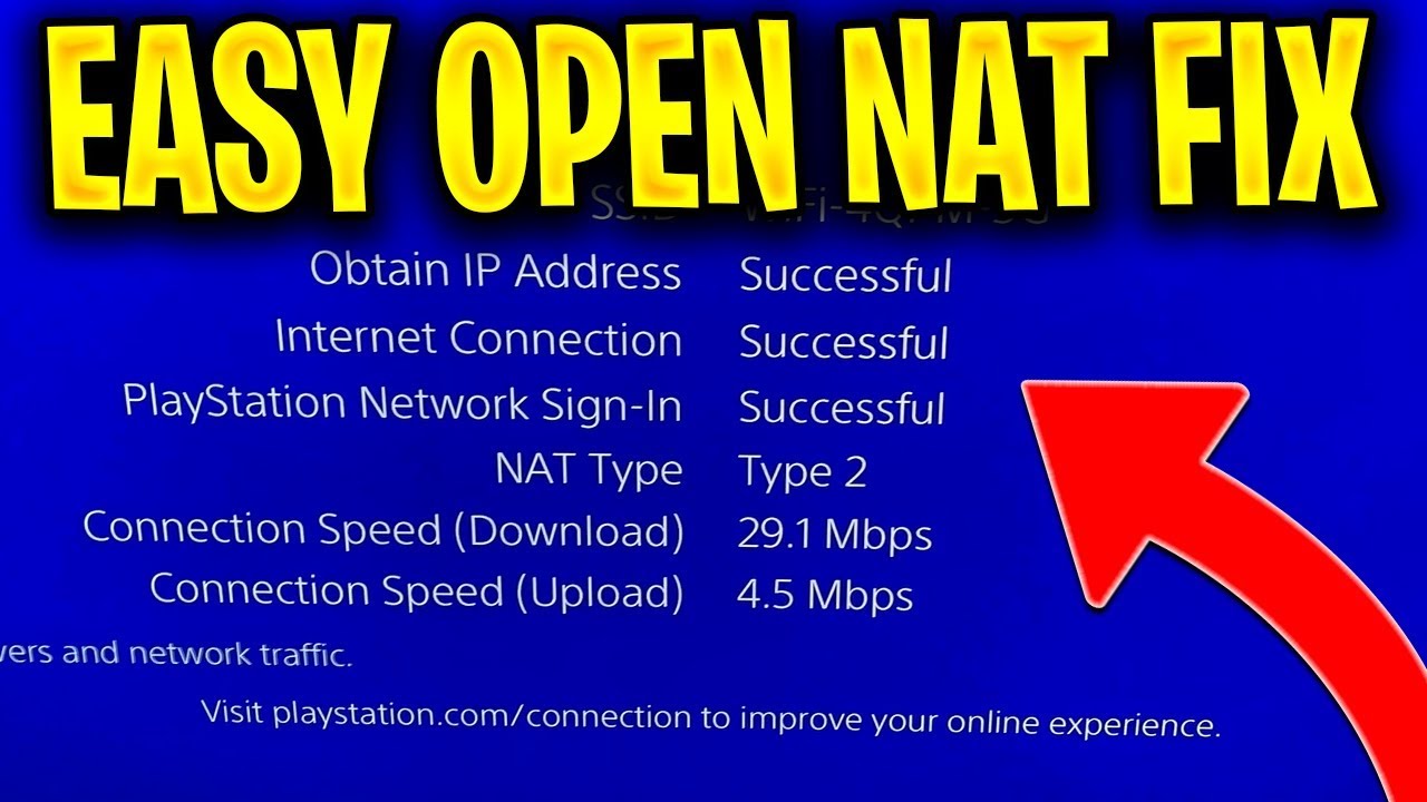 How to change Nat type for PS4 with quick guide