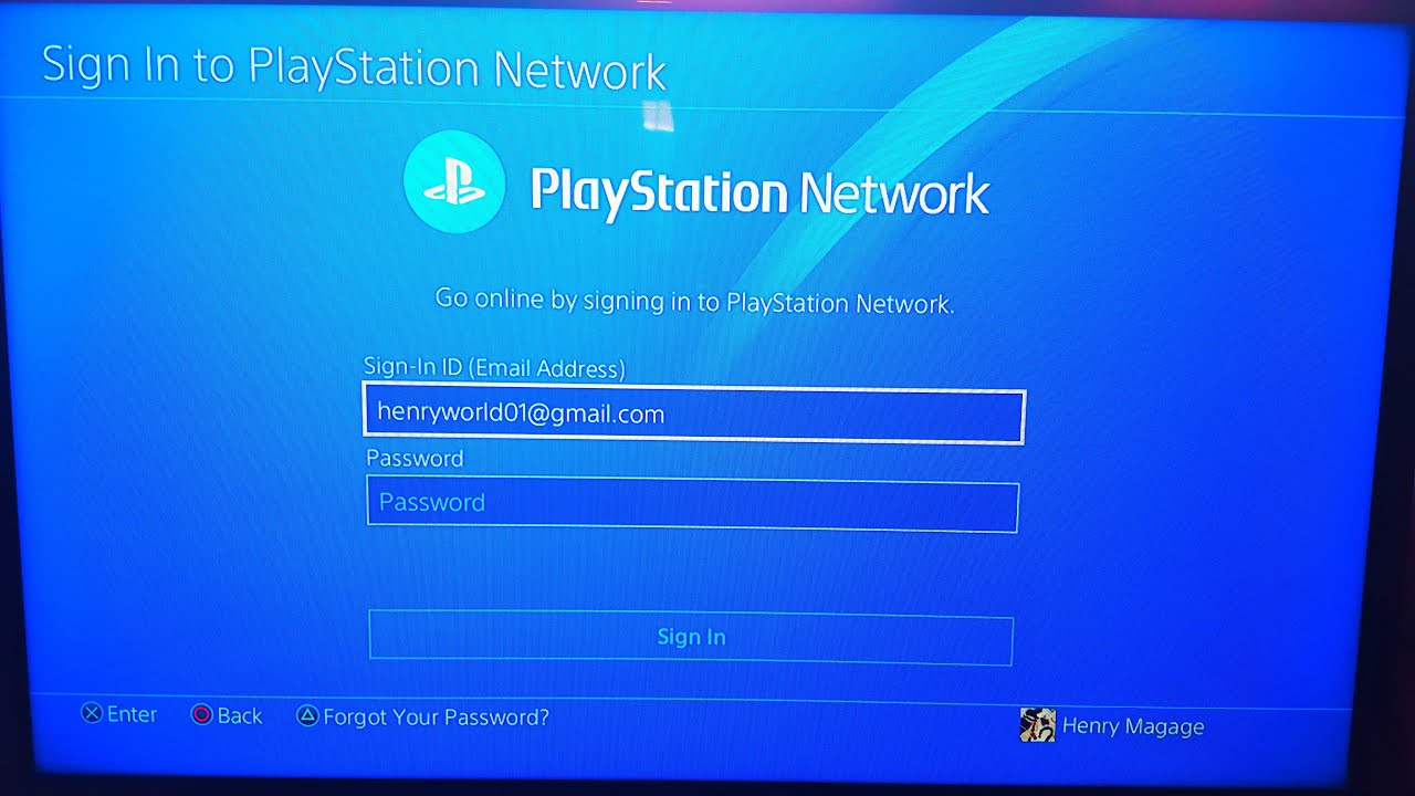 How To Change Playstation Password Without Email