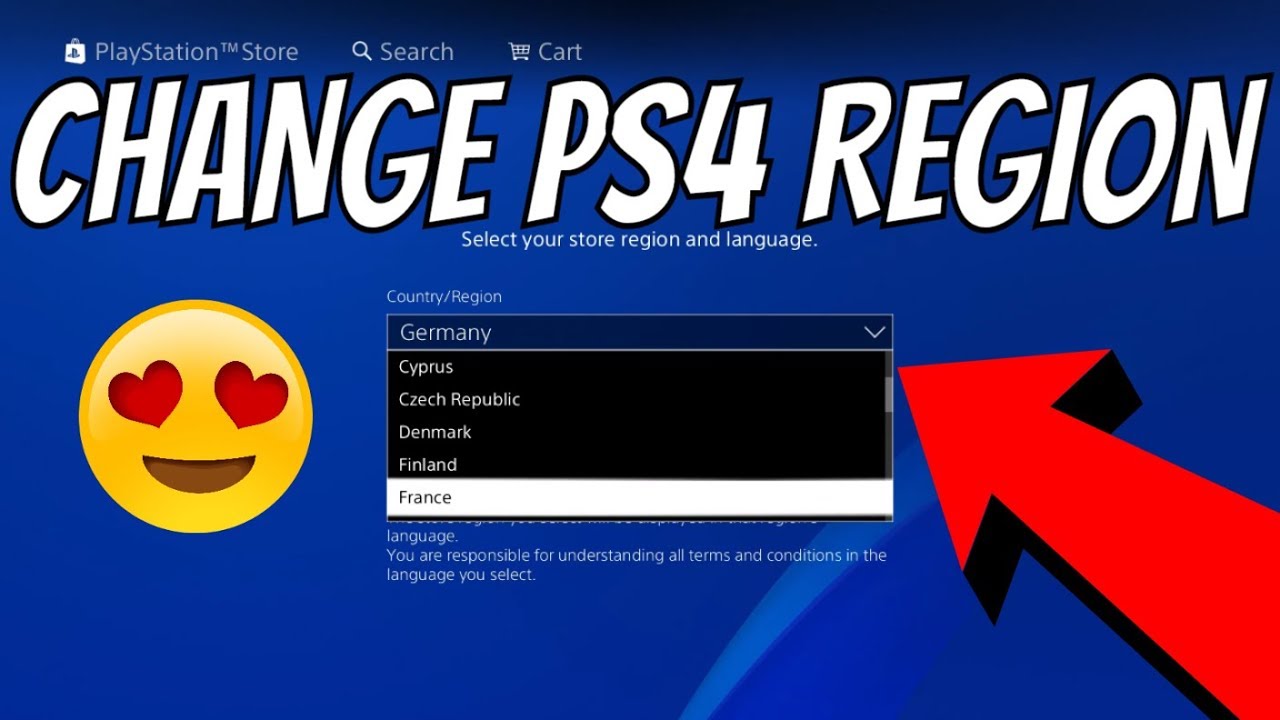 HOW TO Change PSN Country Region â Change PS4 PlayStation ...