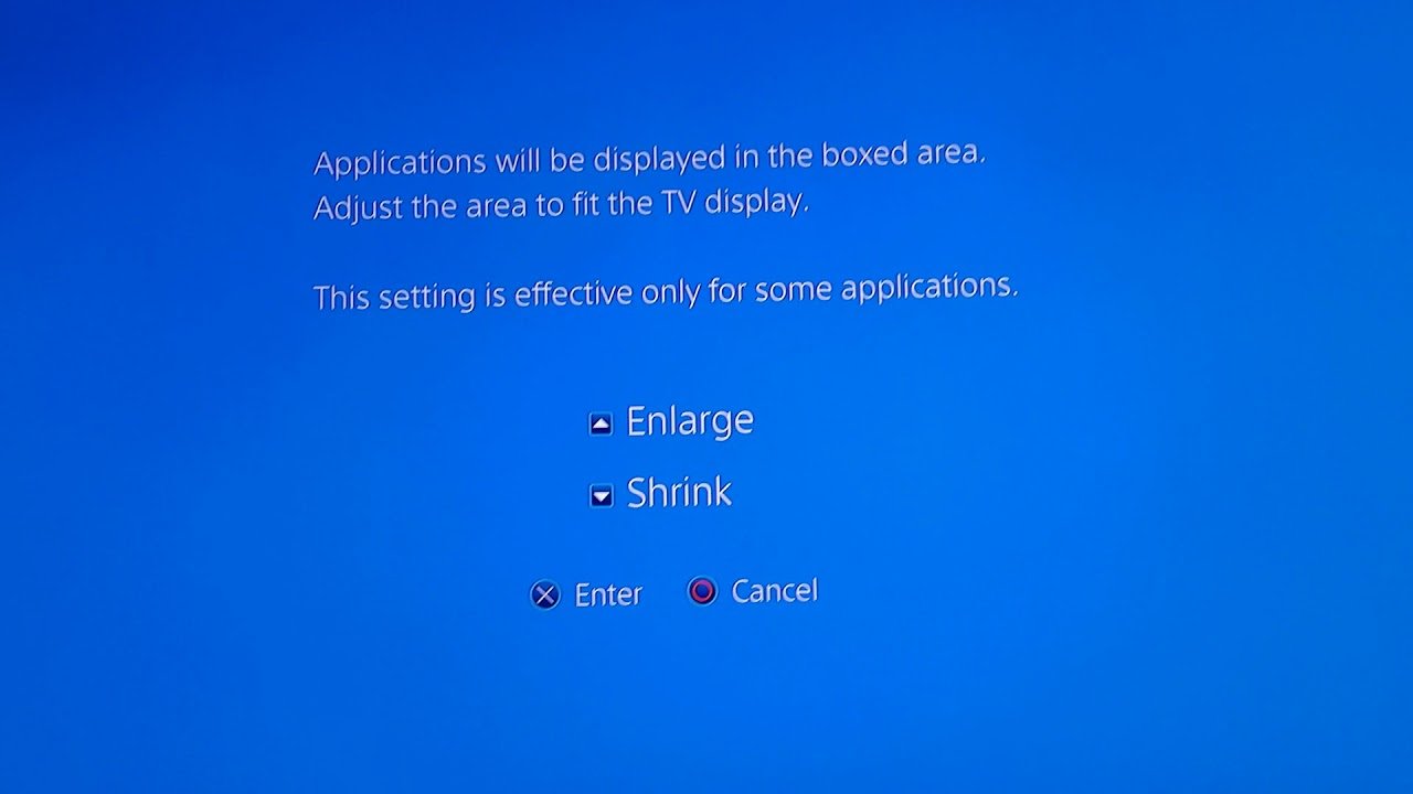 HOW TO CHANGE SCREEN SIZE FOR FORTNITE ON THE PLAYSTATION ...