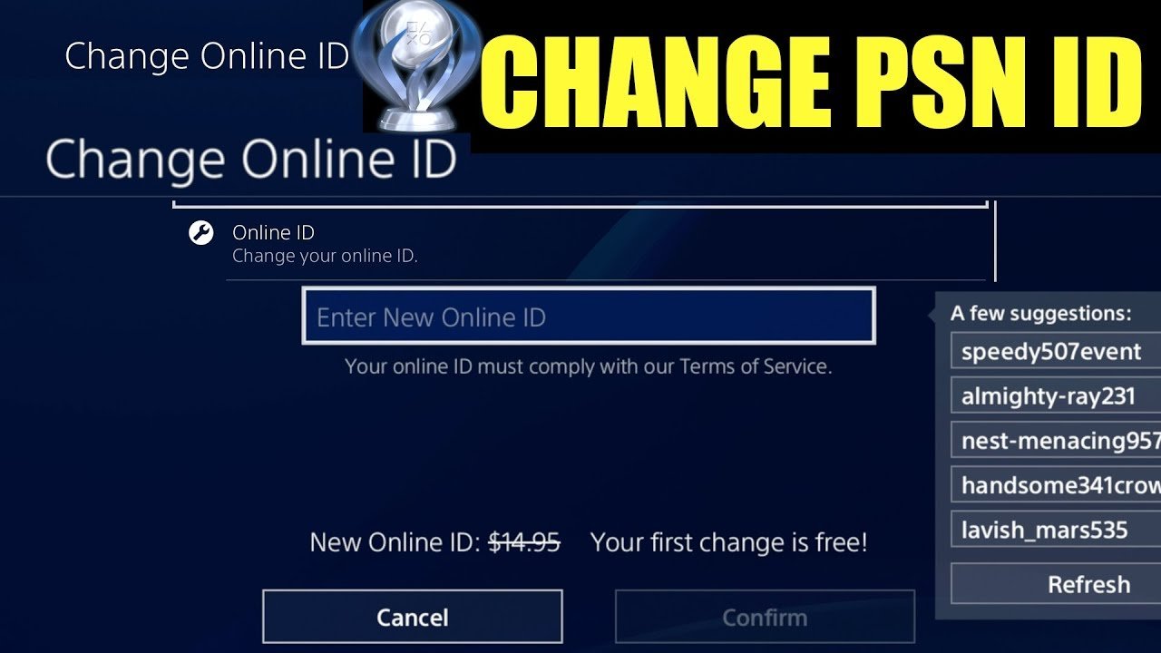 How to Change Your ps4 Gamertag (Change Gamertag on ps4) How to Change ...