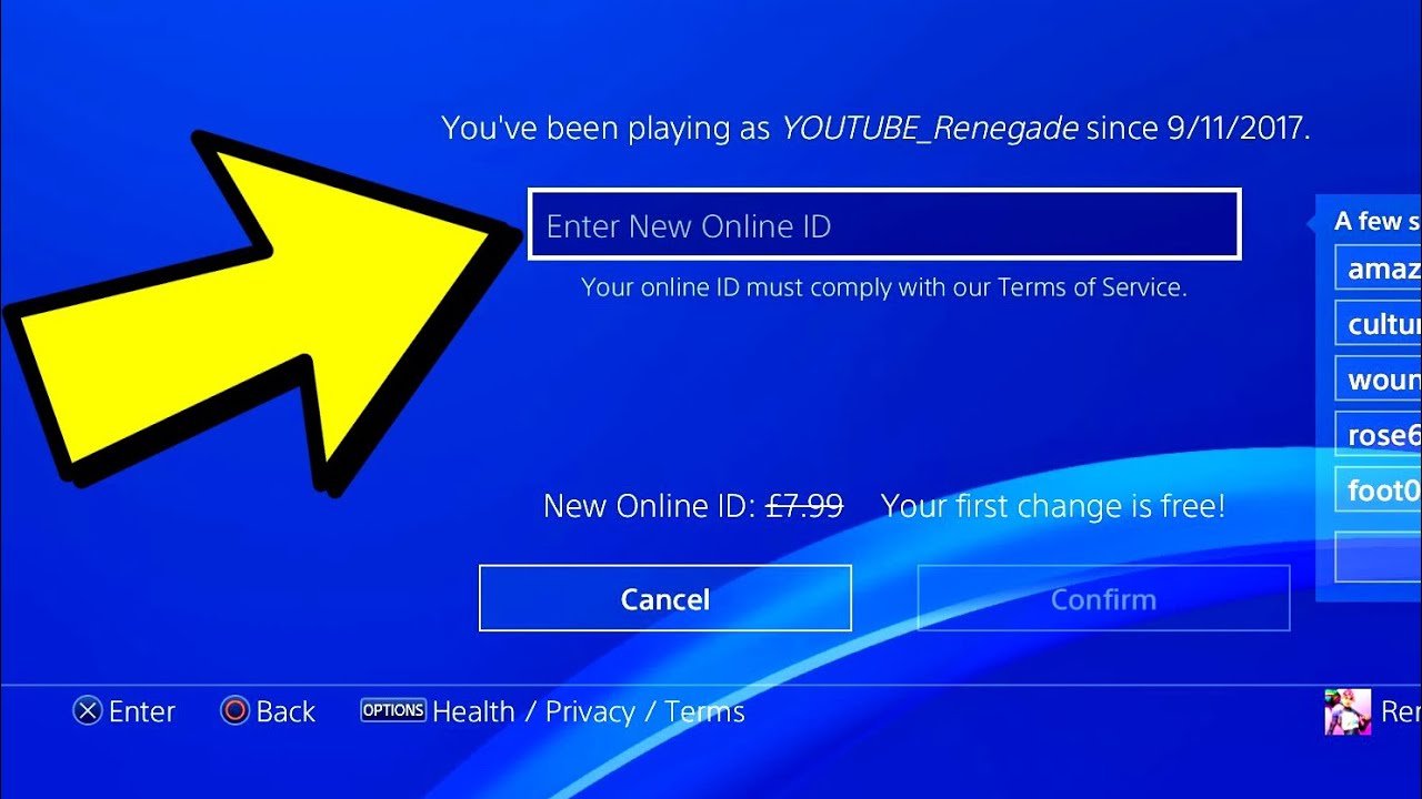 How To CHANGE Your PSN ID (GAMERTAG) 2019 How To Change ...