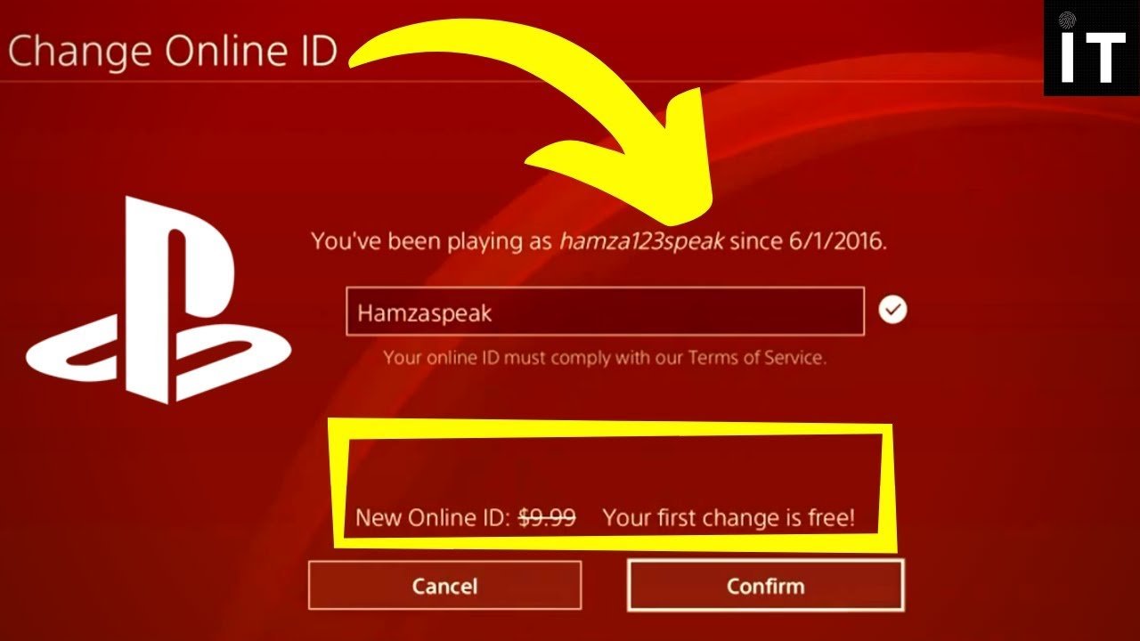 HOW TO CHANGE YOUR PSN NAME ON PS4 FOR FREE