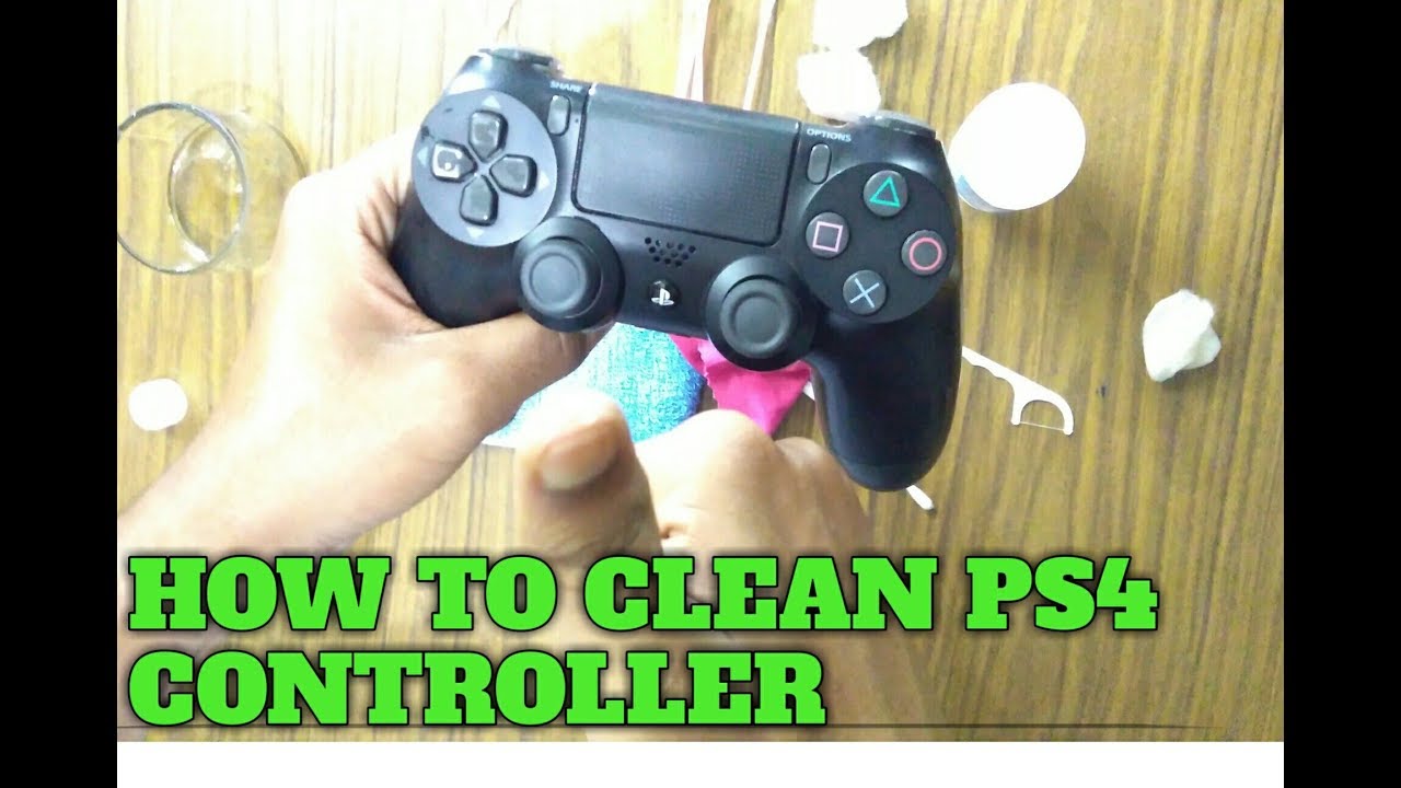 HOW TO CLEAN YOUR PS4 DUALSHOCK CONTROLLER I MUST WATCH ...
