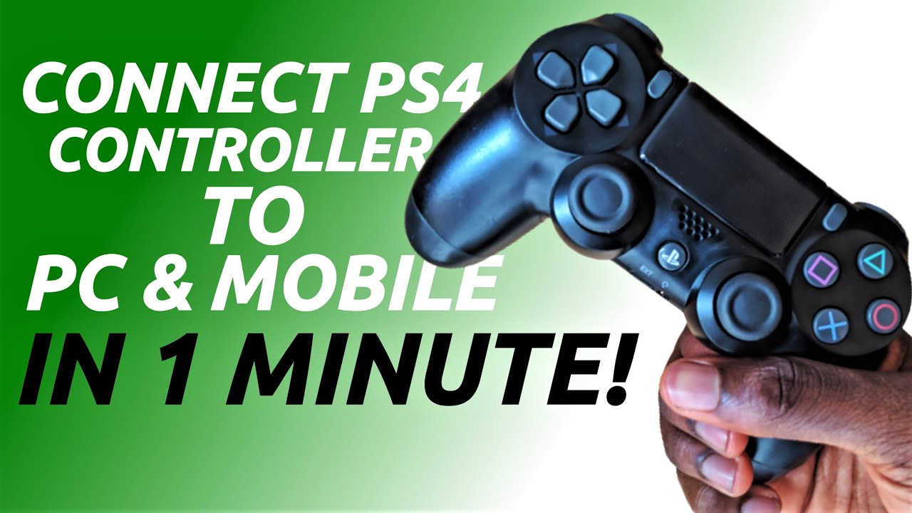 How to Connect a PS4 Controller to PC and Mobile ...