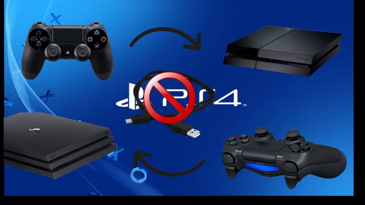 HOW TO CONNECT A PS4 CONTROLLER WITHOUT A CABLE