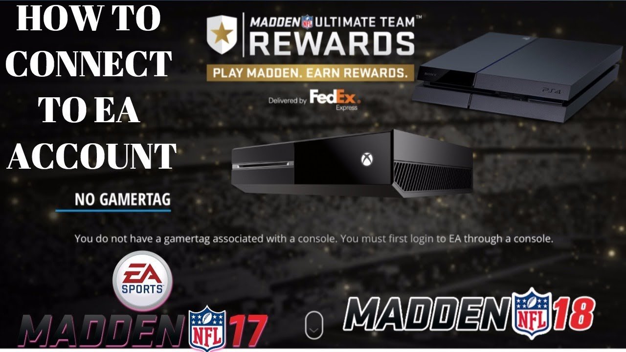 How To Connect EA Account To PS4/XBOX1