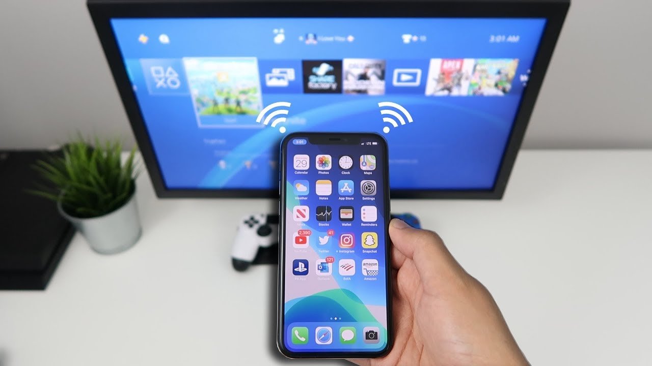 How to CONNECT iPHONE HOTSPOT TO PS4 (iPhone WiFi to PS4 ...