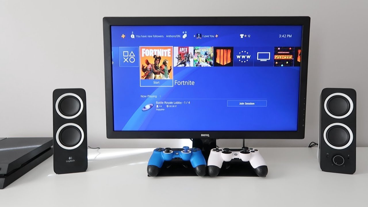 How to CONNECT PC Speakers to PS4 (EASY)