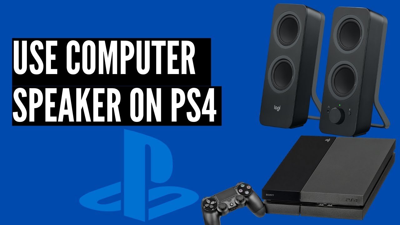 How to connect PC speakers to PS4