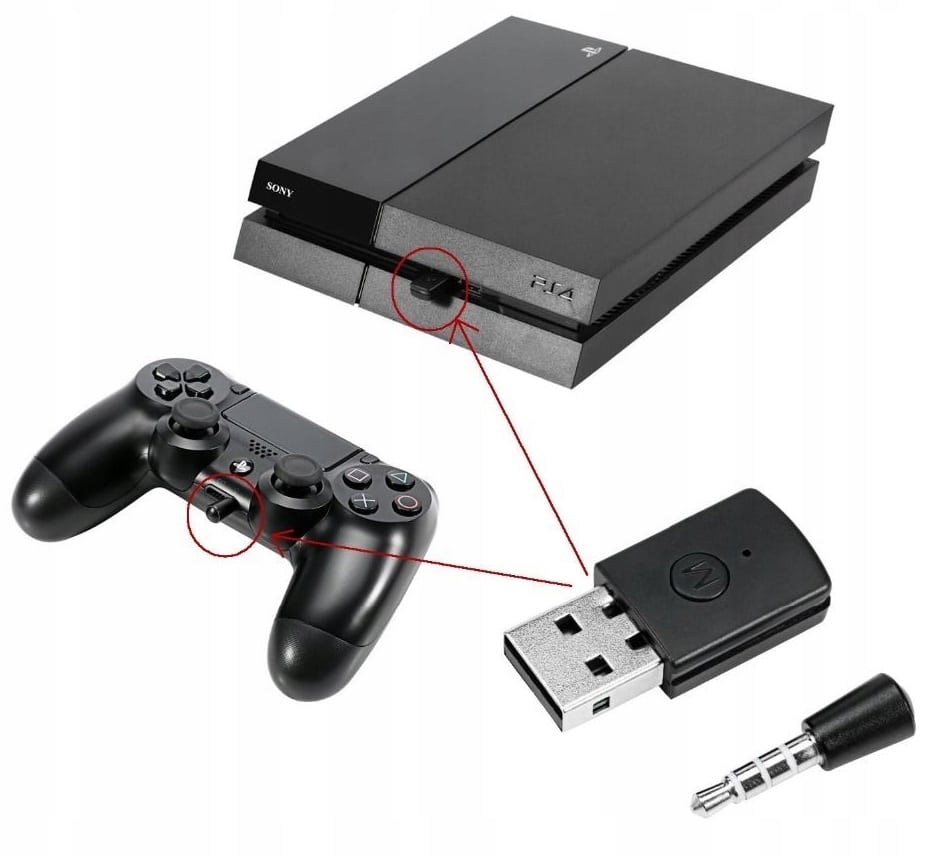 How to connect ps4 controller to bluetooth adapter
