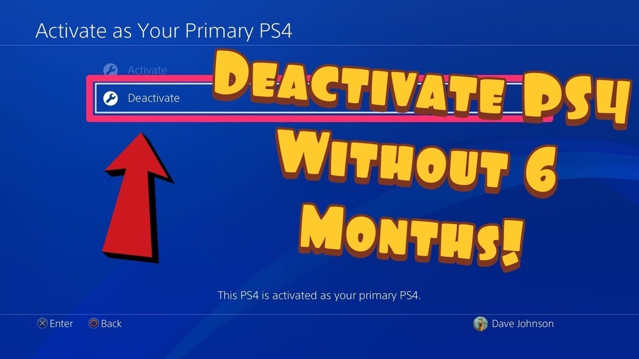 How To Deactivate PS4 Without Waiting 6 Months 2020 (100% ...