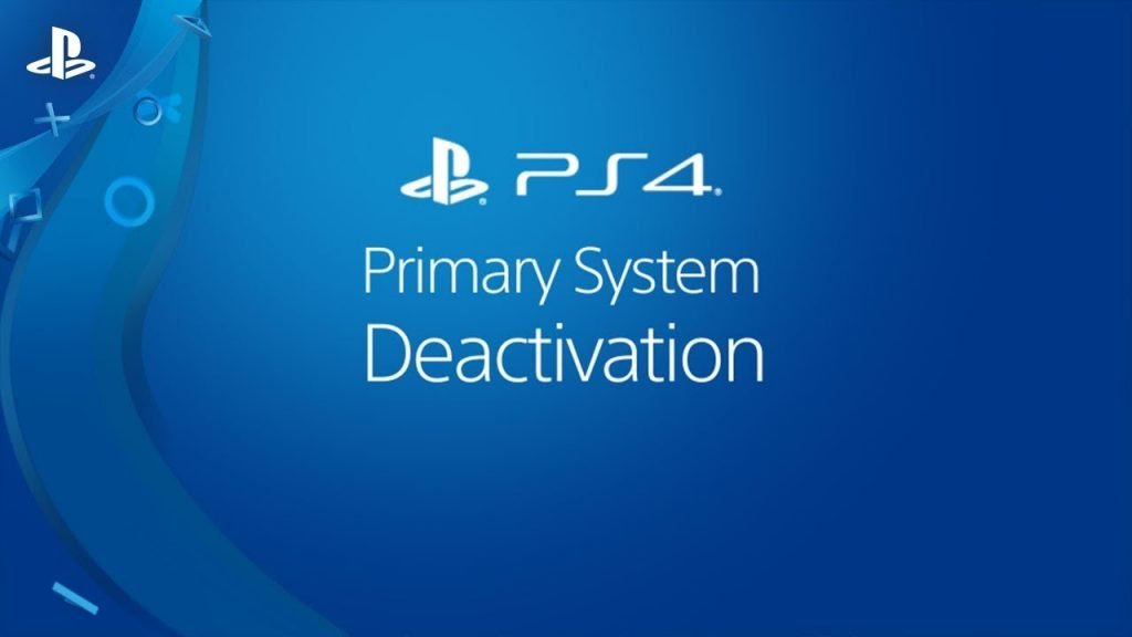 How To Deactivate Your Primary PS4 Account