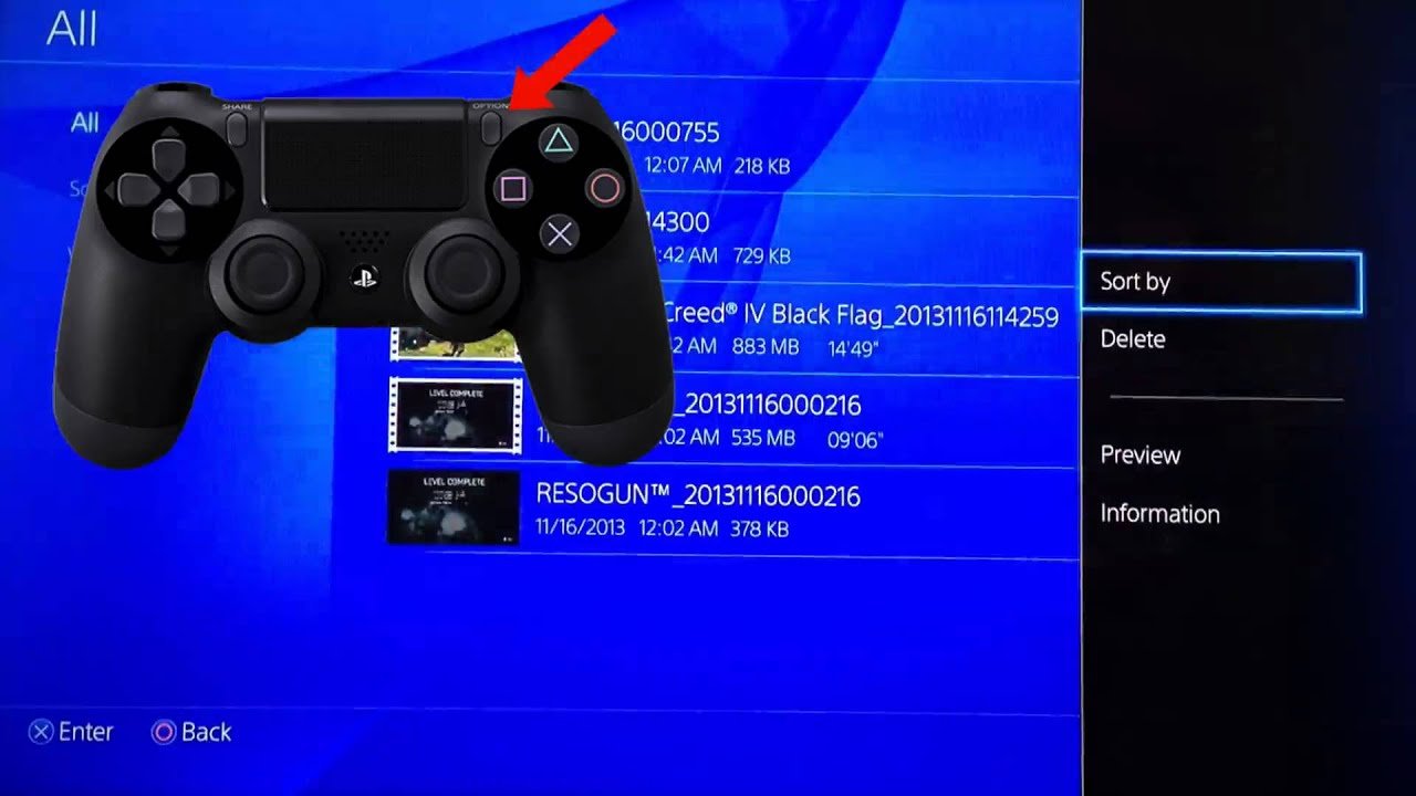 How To Delete Clip Recordings On PS4